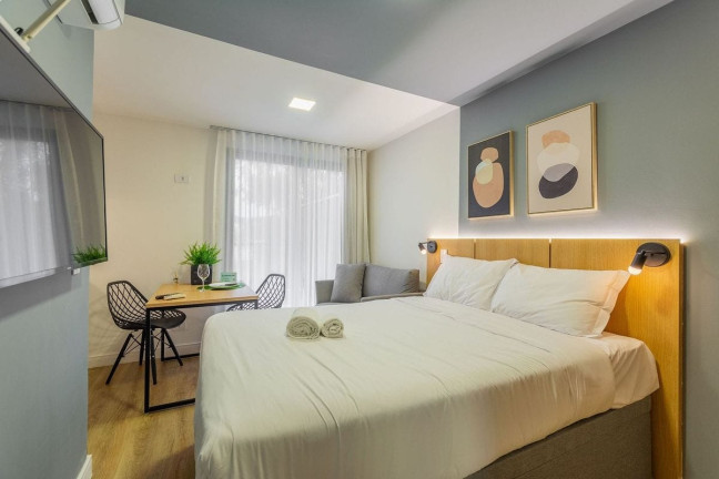 Imagem Apartamento com 1 Quarto para Alugar, 17 m² em Prado Velho - Curitiba Imagem Apartamento com 1 Quarto para Alugar, 17 m² em Prado Velho - Curitiba