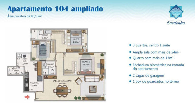 Imagem Apartamento com 2 Quartos à Venda, 172 m² em Recreio Dos Bandeirantes - Rio De Janeiro