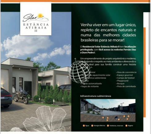 Imagem Casa com 3 Quartos à Venda, 85 m² em Jardim Estância Brasil - Atibaia
