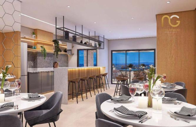 Imagem Apartamento com 1 Quarto à Venda, 65 m² em Balneário Flórida - Praia Grande Imagem Apartamento com 1 Quarto à Venda, 65 m² em Balneário Flórida - Praia Grande