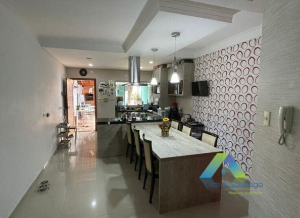 Imagem Sobrado com 3 Quartos à Venda, 250 m² em Vila Dora - Santo André