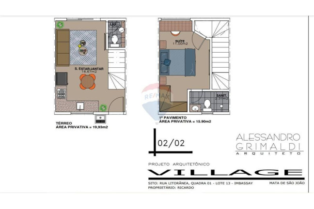 Imagem Casa com 1 Quarto à Venda, 35 m² em Imbassai - Mata De São João