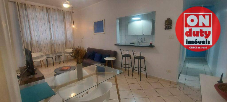 Imagem Apartamento com 1 Quarto à Venda, 55 m² em Boqueirão - Santos Imagem Apartamento com 1 Quarto à Venda, 55 m² em Boqueirão - Santos