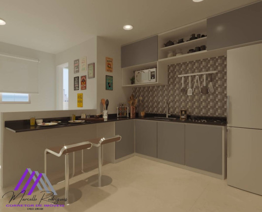 Imagem Apartamento com 1 Quarto à Venda, 52 m² em Cidade Ocian - Praia Grande