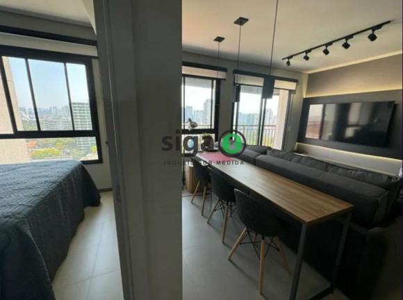 Imagem Apartamento com 1 Quarto à Venda, 45 m² em Santo Amaro - São Paulo