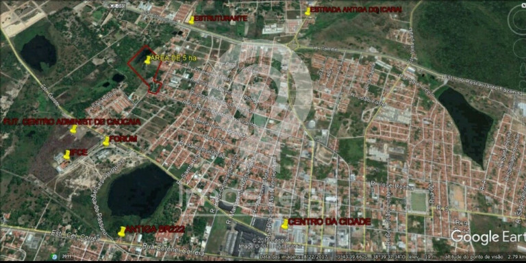 Terreno à Venda, 50.000 m² em Grilo - Caucaia