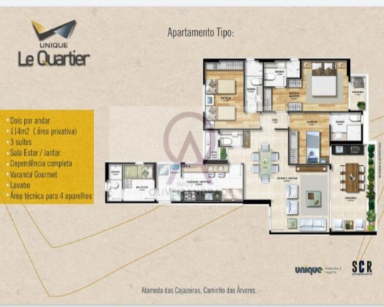 Imagem Imóvel com 3 Quartos à Venda, 114 m² em Caminho Das árvores - Salvador Imagem Imóvel com 3 Quartos à Venda, 114 m² em Caminho Das árvores - Salvador