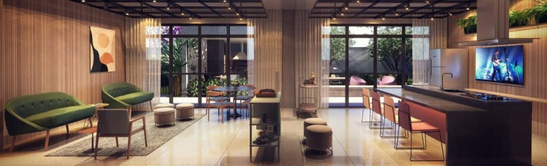 Imagem Apartamento com 1 Quarto à Venda, 27 m² em Campo Belo - São Paulo