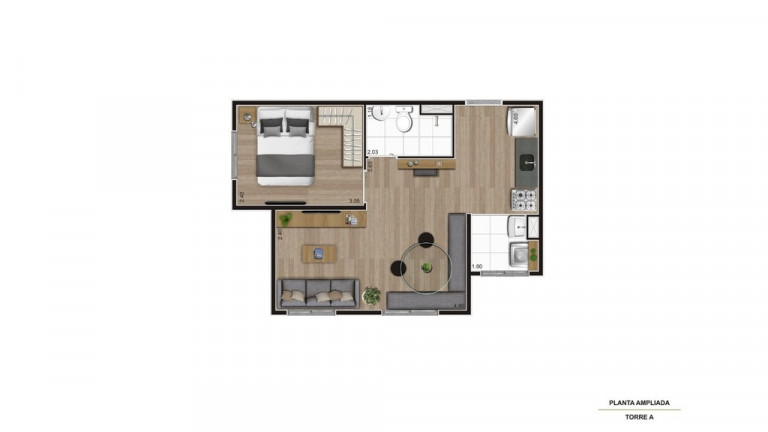 Imagem Apartamento com 2 Quartos à Venda, 34 m² em Cidade Patriarca - São Paulo
