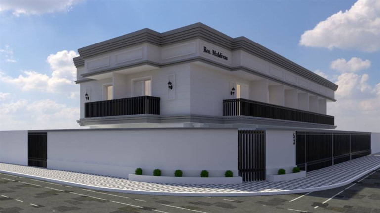 Casa com 2 Quartos à Venda, 62 m² em Quietude - Praia Grande
