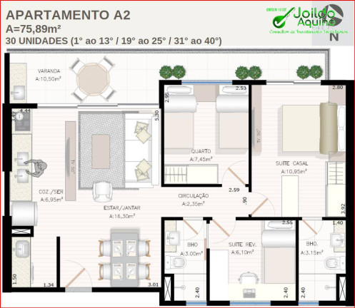 Imagem Apartamento com 2 Quartos à Venda, 70 m² em Meireles - Fortaleza Imagem Apartamento com 2 Quartos à Venda, 70 m² em Meireles - Fortaleza