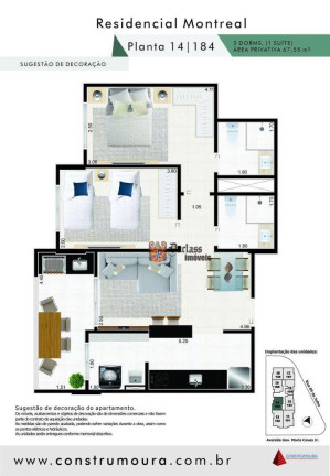 Imagem Apartamento com 2 Quartos à Venda, 67 m² em Jardim Praia Grande - Mongaguá
