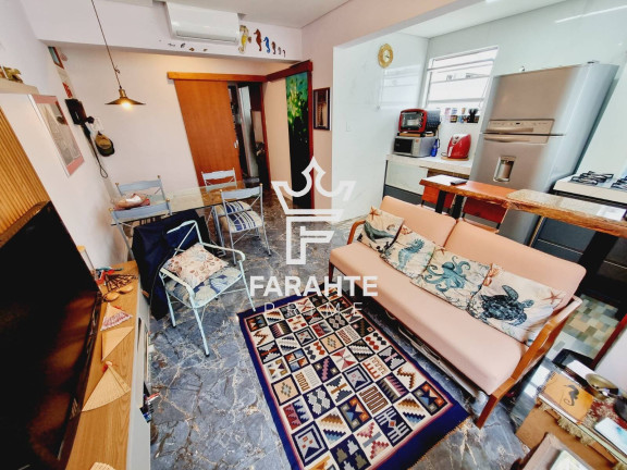 Foto do imóvel Apartamento com 1 Quarto à Venda, 60 m² em Boa Vista - São Vicente