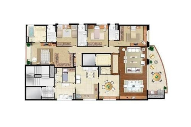 Imagem Apartamento com 3 Quartos à Venda, 200 m² em Moema - São Paulo