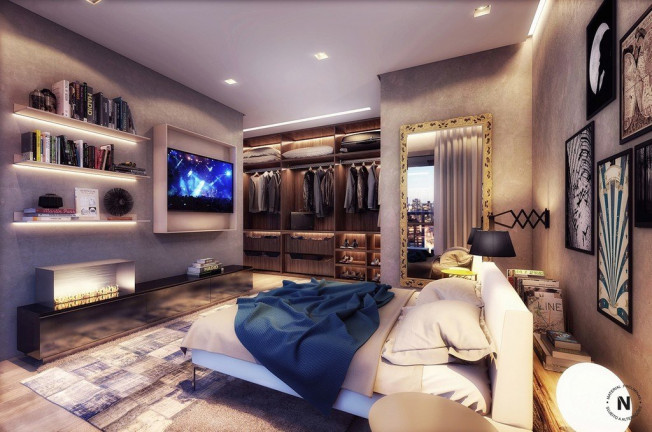 Imagem Studio com 1 Quarto à Venda, 45 m² em Brooklin Paulista - São Paulo Imagem Studio com 1 Quarto à Venda, 45 m² em Brooklin Paulista - São Paulo