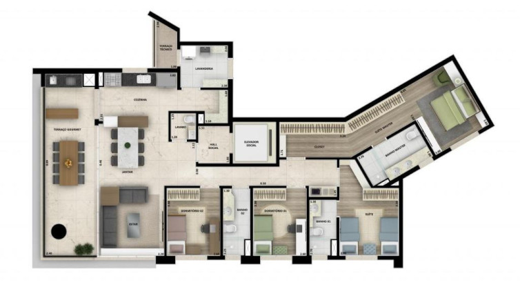 Imagem Apartamento com 3 Quartos à Venda, 150 m² em ícone Planeta - Sorocaba Imagem Apartamento com 3 Quartos à Venda, 150 m² em ícone Planeta - Sorocaba