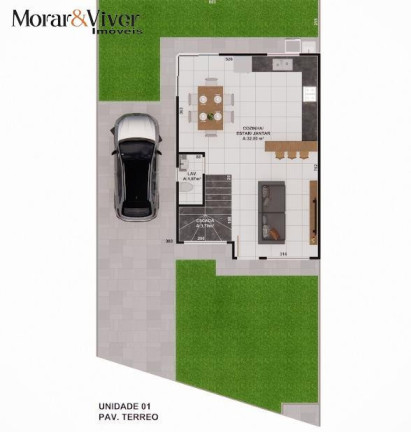Imagem Sobrado com 3 Quartos à Venda, 135 m² em Capão Raso - Curitiba