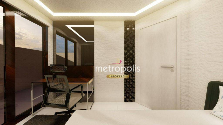Imagem Apartamento com 2 Quartos à Venda, 55 m² em Campestre - Santo André