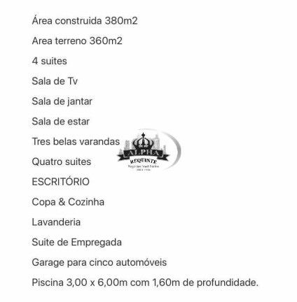Imagem Casa de Condomínio com 4 Quartos à Venda, 360 m² em Alphaville - Santana De Parnaíba Imagem Casa de Condomínio com 4 Quartos à Venda, 360 m² em Alphaville - Santana De Parnaíba