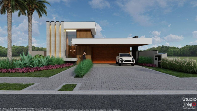 Casa de Condomínio com 3 Quartos à Venda, 407 m² em Alphaville Nova Esplanada - Votorantim
