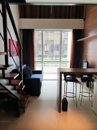 Imagem Imóvel com 1 Quarto para Alugar, 40 m² em Brooklin Paulista - São Paulo Imagem Imóvel com 1 Quarto para Alugar, 40 m² em Brooklin Paulista - São Paulo
