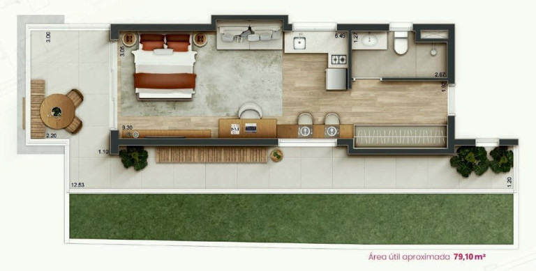 Imagem Imóvel com 1 Quarto à Venda, 33 m² em Jardim Paulista - São Paulo