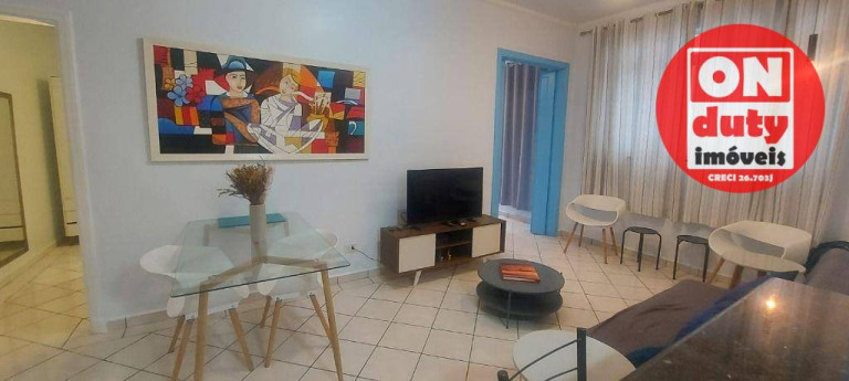 Imagem Apartamento com 1 Quarto à Venda, 55 m² em Boqueirão - Santos Imagem Apartamento com 1 Quarto à Venda, 55 m² em Boqueirão - Santos