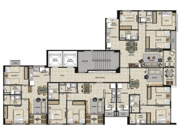 Apartamento com 3 Quartos à Venda,  em Madalena - Recife