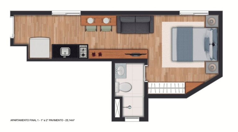 Imagem Apartamento com 1 Quarto à Venda, 30 m² em Barra Funda - São Paulo Imagem Apartamento com 1 Quarto à Venda, 30 m² em Barra Funda - São Paulo