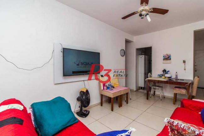 Imagem Apartamento com 1 Quarto à Venda, 50 m² em Centro - São Vicente Imagem Apartamento com 1 Quarto à Venda, 50 m² em Centro - São Vicente