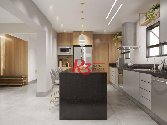 Imagem Apartamento com 4 Quartos à Venda, 210 m² em Embaré - Santos