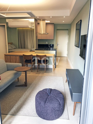 Imagem Apartamento com 1 Quarto à Venda, 43 m² em Brooklin - São Paulo Imagem Apartamento com 1 Quarto à Venda, 43 m² em Brooklin - São Paulo