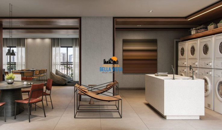 Imagem Apartamento com 1 Quarto à Venda, em Moema - São Paulo Imagem Apartamento com 1 Quarto à Venda, em Moema - São Paulo