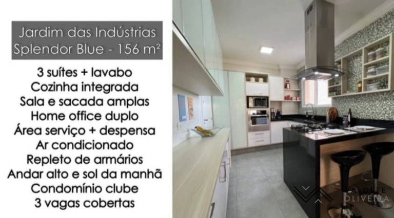 Imagem Apartamento com 3 Quartos à Venda, 156 m² em Jardim Das Indústrias - São José Dos Campos Imagem Apartamento com 3 Quartos à Venda, 156 m² em Jardim Das Indústrias - São José Dos Campos