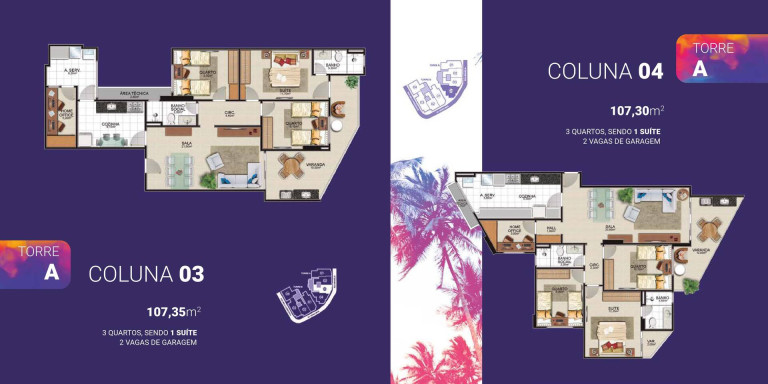 Imagem Apartamento com 3 Quartos à Venda, 122 m² em Praia Do Morro - Guarapari