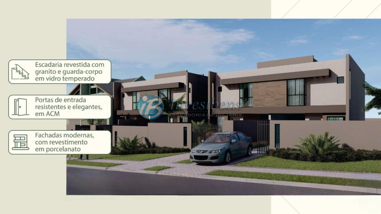 Imagem Sobrado com 3 Quartos à Venda, 112 m² em Atuba - Curitiba