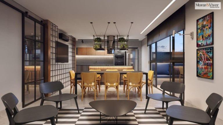 Imagem Apartamento com 1 Quarto à Venda, 30 m² em Mercês - Curitiba