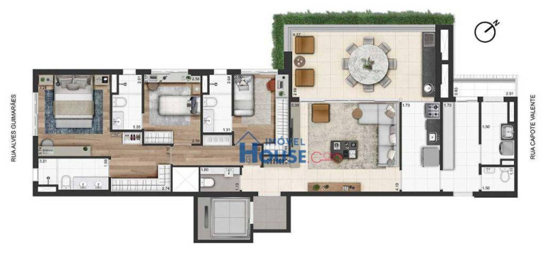 Imagem Apartamento com 3 Quartos à Venda, 148 m² em Pinheiros - São Paulo Imagem Apartamento com 3 Quartos à Venda, 148 m² em Pinheiros - São Paulo