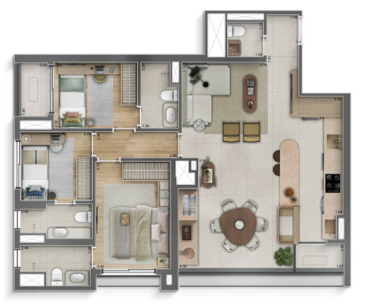 Imagem Imóvel com 3 Quartos à Venda, 179 m² em Vila Romana - São Paulo