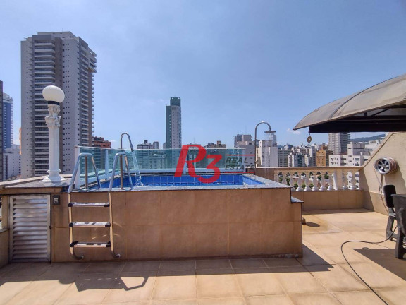 Imagem Cobertura com 2 Quartos à Venda, 223 m² em Aparecida - Santos