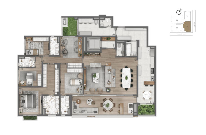 Imagem Imóvel com 4 Quartos à Venda, 264 m² em Moema - São Paulo