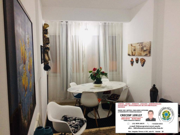 Imagem Apartamento com 1 Quarto à Venda, 48 m² em Itararé - São Vicente