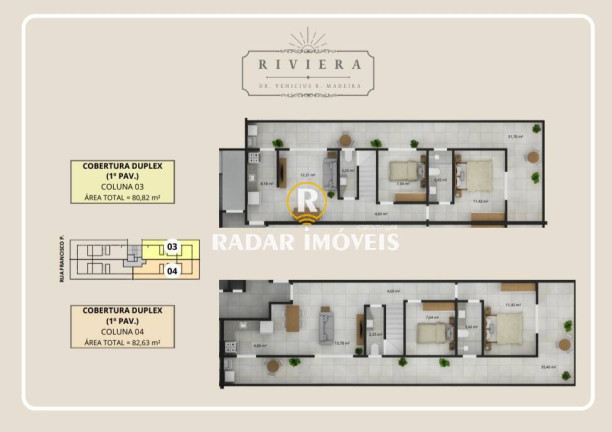 Imagem Apartamento com 2 Quartos à Venda, 83 m² em Vila Nova - Cabo Frio