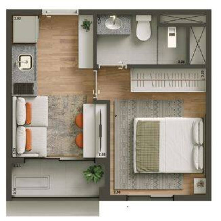 Imagem Apartamento à Venda, 24 m² em Pinheiros - São Paulo Imagem Apartamento à Venda, 24 m² em Pinheiros - São Paulo