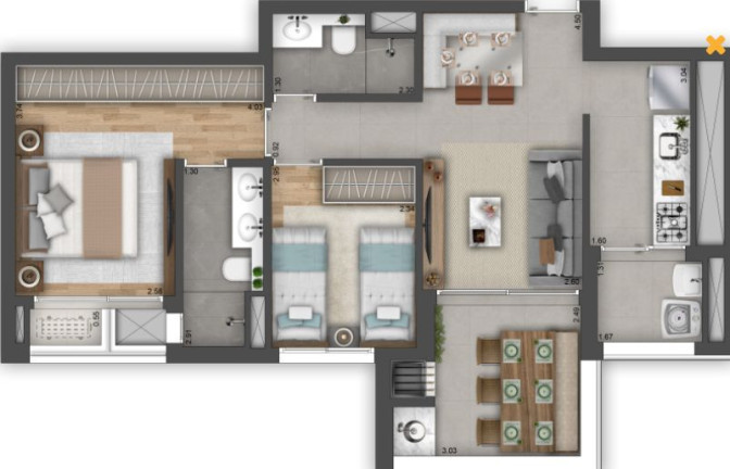 Imagem Apartamento com 1 Quarto à Venda, 38 m² em Perdizes - São Paulo Imagem Apartamento com 1 Quarto à Venda, 38 m² em Perdizes - São Paulo
