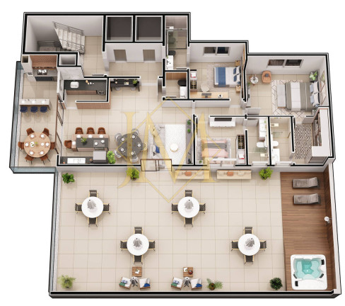 Imagem Apartamento com 3 Quartos à Venda,  em Cidade Nobre - Ipatinga