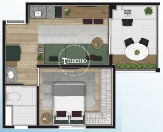 Imagem Apartamento com 1 Quarto à Venda, 33 m² em Vila Mariana - São Paulo