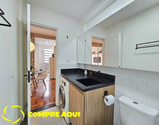Imagem Apartamento com 1 Quarto à Venda, 42 m² em Santa Cecília - São Paulo