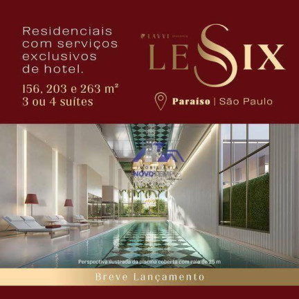 Imagem Apartamento com 4 Quartos à Venda, 156 m² em Paraíso - São Paulo
