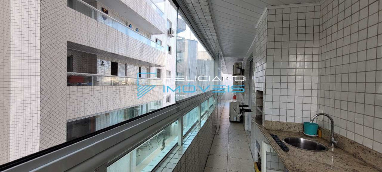 Imagem Apartamento com 3 Quartos à Venda, 111 m² em Guilhermina - Praia Grande